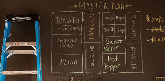 Think chalkboard paint has to be black? That's so last year!