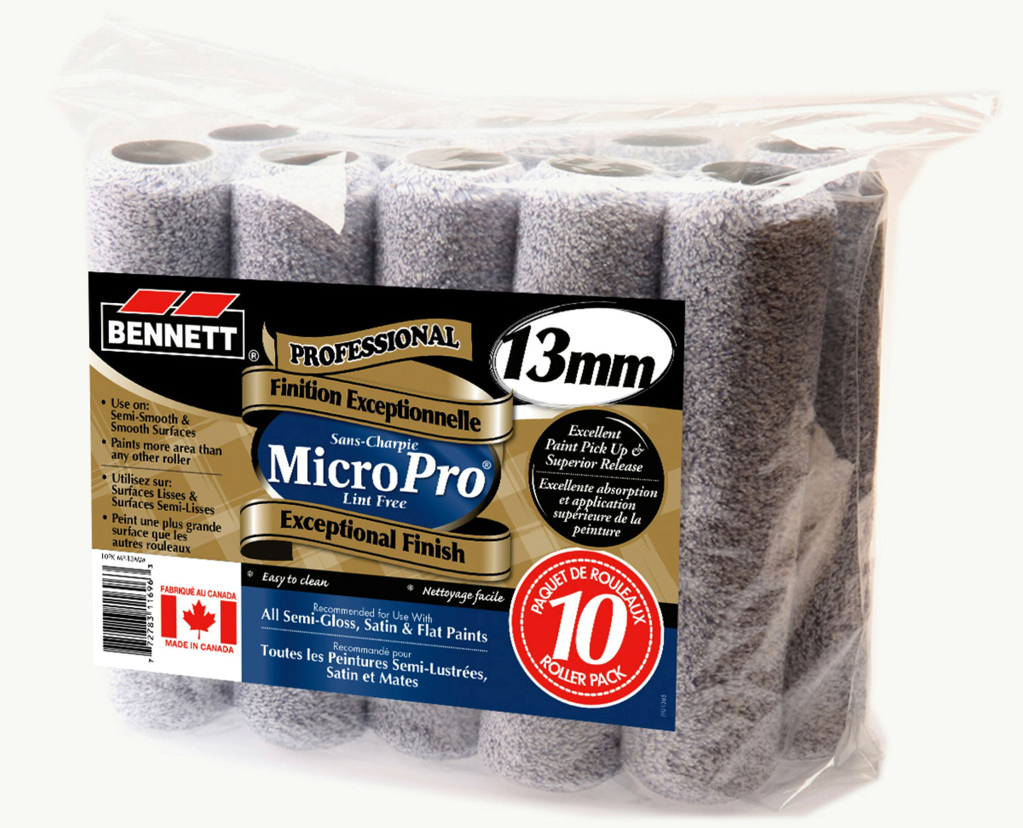 Bennett MicroPro Roller 10PK