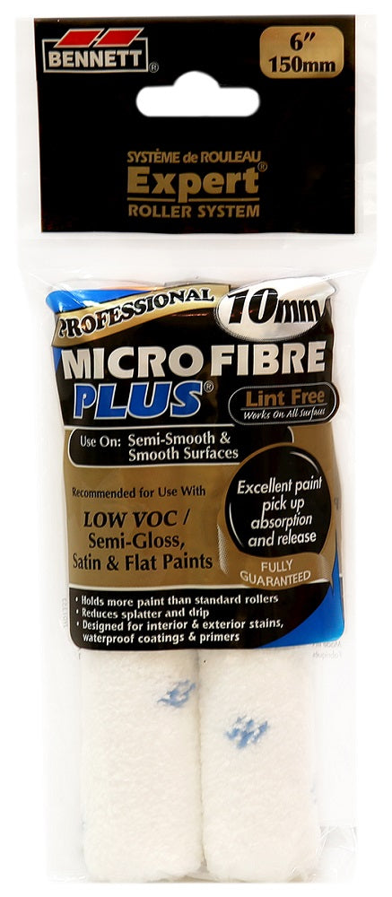 Bennett MicroFibre Plus 6" Rollers - 2-PK