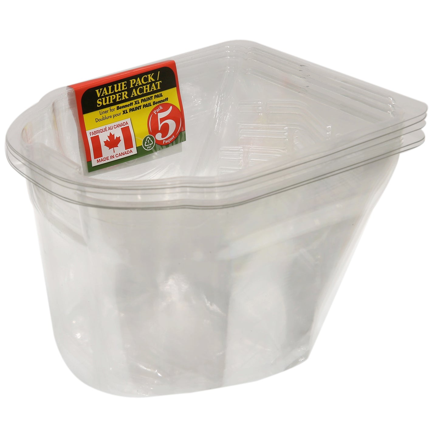 Bennett XL Paint Pail Liner 5-PK