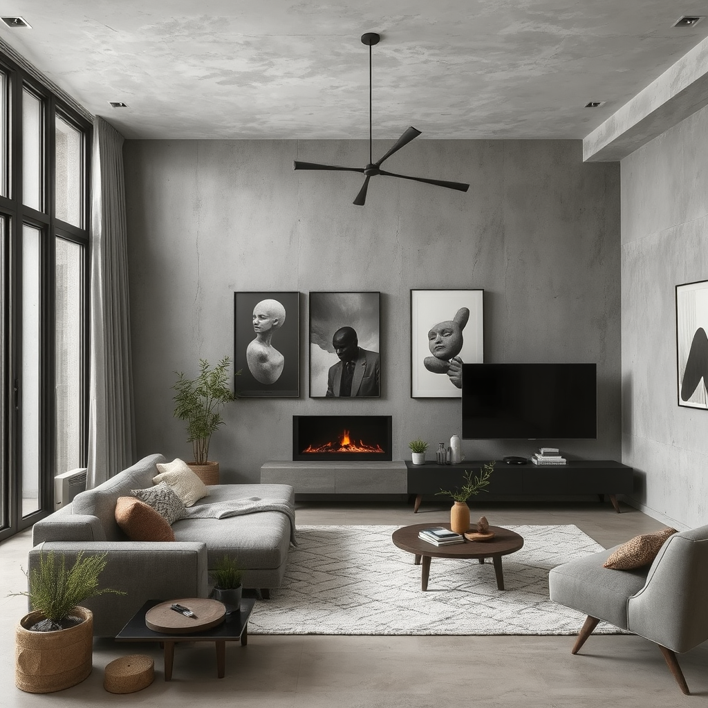 Meoded Golmex Concrete Look Plaster