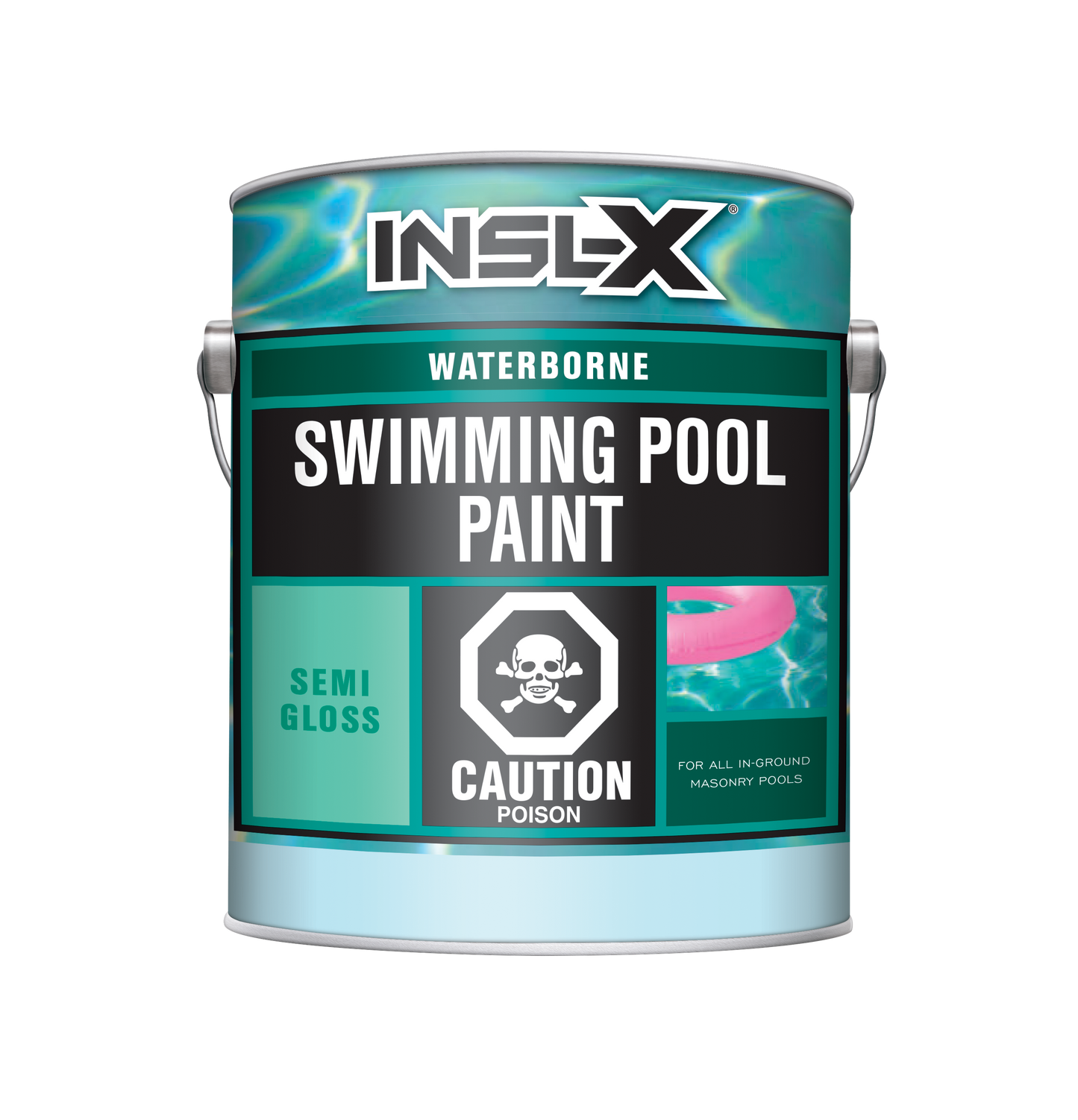 Waterborne Swimming Pool Paint - Semi-Gloss WR-10XX