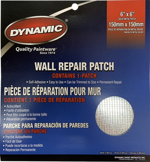 Dynamic Wall Repair Patch