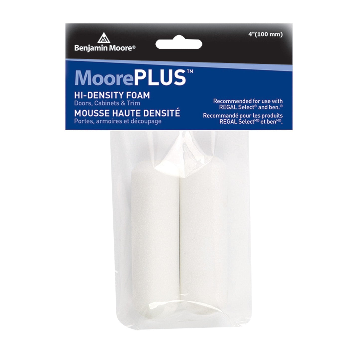 MoorePlus Hi-Density Foam 4" Refill Twin Pack