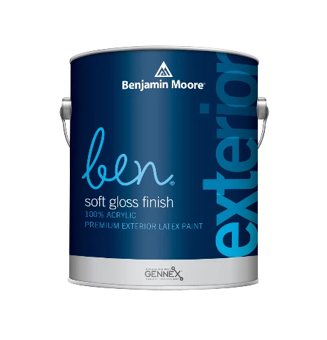 ben Waterborne Exterior Paint- Soft Gloss K543
