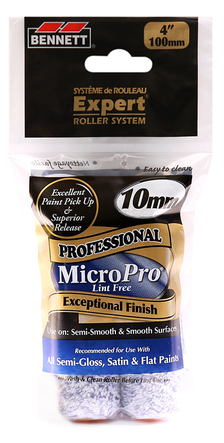 Bennett Micropro 4" Roller 2PK