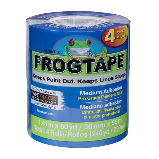 FrogTape® Pro Grade Painter's Tape – آبی 4PK