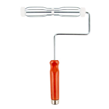 قفس غلتکی 9.5 اینچی MooreMaxx - دسته چوبی