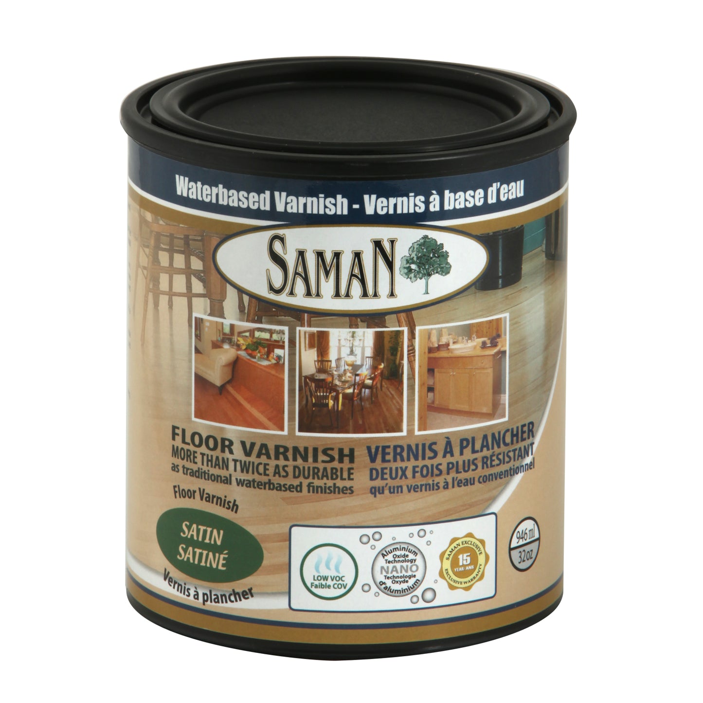 SamaN Waterbased Varnish Satin