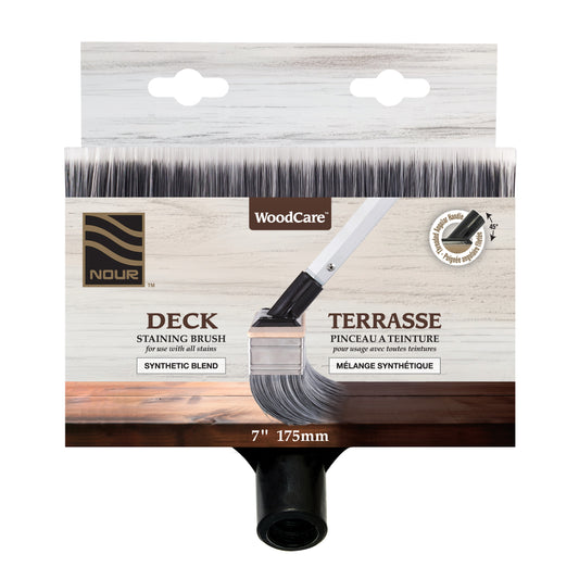 Nour Woodcare 7" Thick Stain Brush