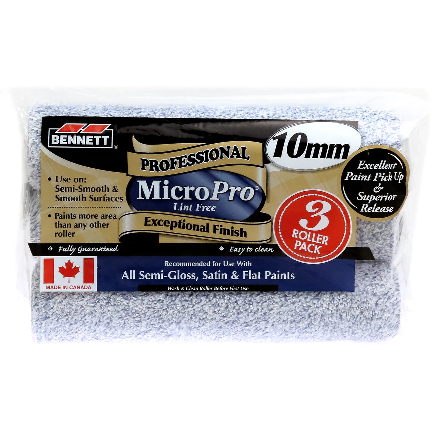 Bennett MicroPro 滾輪 3PK