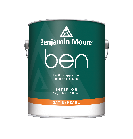 ben Waterborne Interior Paint- Satin/Pearl F628