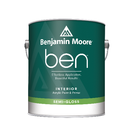 ben Waterborne Interior Paint- Semi-Gloss F627