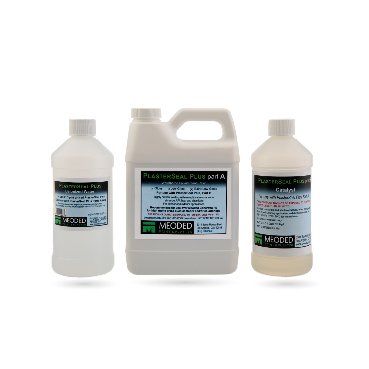 Meoded PlasterSeal Plus 3-Quart Kit