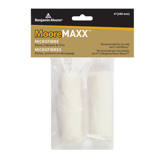 MooreMaxx 4" 超細纖維 10 毫米滾筒（100 毫米寬）（2 件）